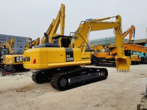 Excavadora de orugas Komatsu de segunda mano original y usada a precio barato, excavadora de orugas Komatsu de segunda mano a precio barato - Product Image 2