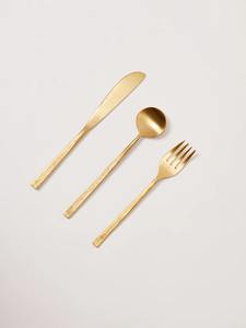 Best Selling Handmade Stainless Steel 304 Eco Friendly Mirror Polish Luxury <b>Flatware</b> Set with Wooden Showcase for Gifting - Product Image 2