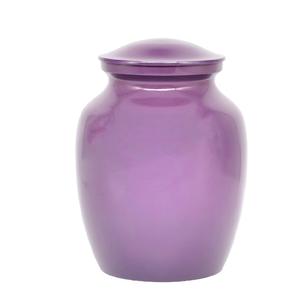 Urnes funéraires en aluminium de haute qualité avec étain et urnes funéraires en métal fini marbre bleu pour cendres humaines - Product Image 3