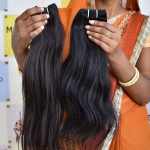 Vendor's Cuticle Aligned Raw Virgin Weaving Black <b>Kinky</b> <b>Straight</b> Indian Temple Human <b>Hair</b> Extensions Remy <b>Hair</b> Loose Deep Wave - Product Image 6