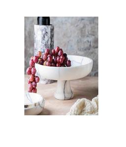 Cuenco de mármol con base de latón, vajilla, tazón de piedra de mármol, artesanía, tazón de frutas de mármol, bajo precio - Product Image 2