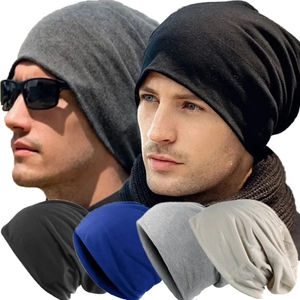 Bonnets en tricot, nouveau style, bonnets tissés, vêtements décontractés d'hiver, logo personnalisé sur le devant, OEM - Product Image 1
