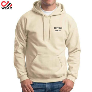 Oversized Hoodie Street Wear <b>Thick</b> <b>Fleece</b> Light Weight Plain Blank Men Pullover for Custom Logo casual winter wear for custom - Product Image 2