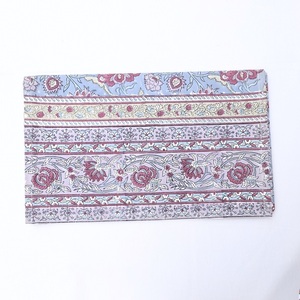Beautiful Modern Floral Printed Organic Cotton Customizable <b>Table</b> <b>Runner</b> Hand Block Printing for Wedding Dining Kitchen - Product Image 1