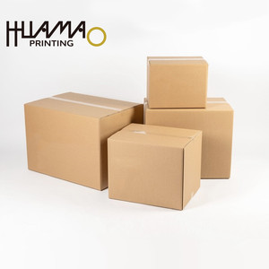 Cajas de Cartón Corrugado Ecológicas y Resistentes de 5 Capas, Embalaje Multiusos para Envío, Almacenamiento y Mudanza - Product Image 1