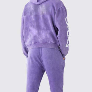 Hoodie, Sweatpants, Jogger Sets, Cargo <b>Pants</b>,Premium Tracksuits Tracksuit Men Cotton Fleece Heavyweight Oversized Track Suit - Product Image 3