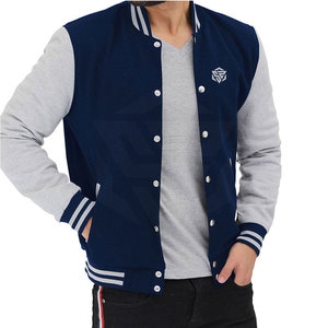 Chaqueta con cuello levantado de alta calidad para hombre, estilo supercallejero para invierno, diseño de Letterman - Product Image 4