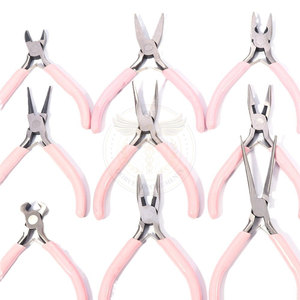 Advanced Jewelry Making <b>Plier</b> <b>Set</b> Beading Tool Kit Professional Tools For Wire Cutting Shaping Ring And Craft Work - Product Image 2