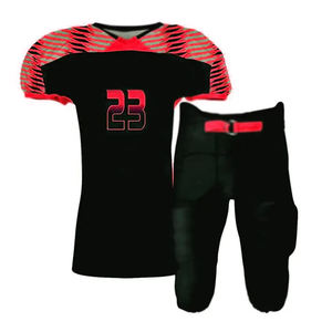 Nombre del equipo Número Logo Entrenamiento deportivo Uniforme elegante Camiseta de fútbol americano Camisetas de fútbol americano Camiseta de fútbol americano - Product Image 2