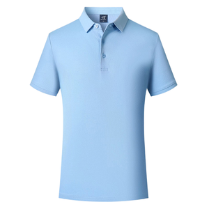 Nuevo Polo Popular para Hombre, 100% Algodón, Transpirable, de Manga Corta, Diseño Casual con Estampado, Corte Holgado para Golf - Product Image 2