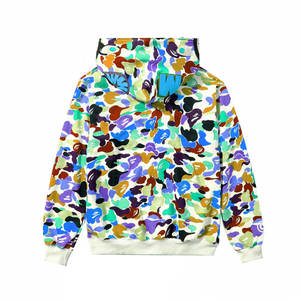 Sweat-shirts à capuche zippés en tricot pour femmes, style streetwear d'hiver, avec logo sur le devant, pour tenues décontractées - Product Image 2