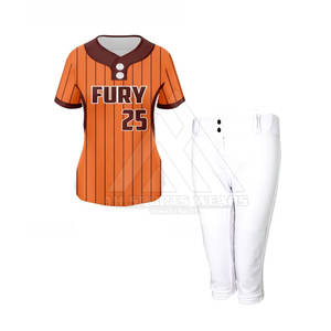 Uniforme boutonné personnalisé ensemble d'uniformes de baseball nouveau style mode conception personnalisée uniformes d'équipe de softball - Product Image 2