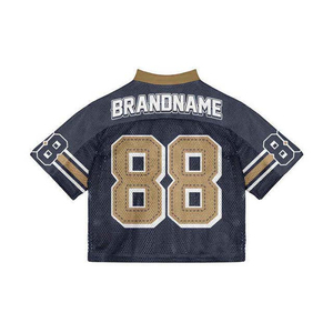 Breathable <b>Men</b> Football Jersey | 100% Polyester Sports <b>T</b>-<b>Shirt</b> | Custom Name Number Soccer Kit - Product Image 3