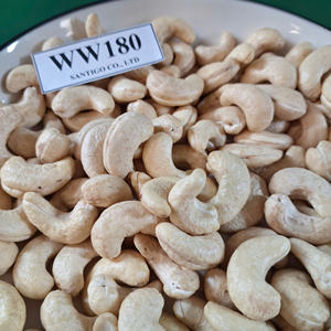 Fournisseur de confiance noix de cajou noix W180 W180 noix de cajou SANTIGO Kaju Badam bas quantité minimale de commande emballage personnalisé - Product Image 1