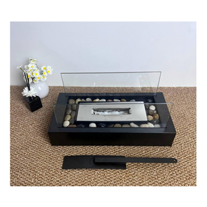 Caminetto a <span class=keywords><strong>Bioetanolo</strong></span> Portatile Senza Fumo, Moderno, da Tavolo, in Metallo, per Esterni - Product Image 5