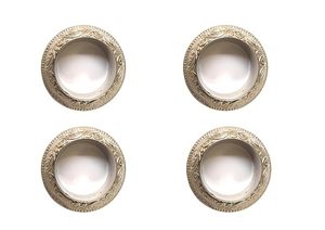 ห่วงรัดผ้าเช็ดปากทำจากทองเหลืองสุดหรูมีเอกลักษณ์รูปทรงวินเทจของตกแต่งโต๊ะปาร์ตี้งานแต่งงานแบบพิเศษ - Product Image 5