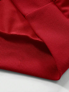 Personalizado de los hombres de peso pesado de algodón rojo de gran tamaño chándales de estilo Vintage Unisex Sudadera con capucha pantalones de chándal para correr de Invierno 2 piezas Set - Product Image 5