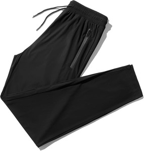 Pantalones de Traje Elásticos Rectos para Hombre, Ajustados, Casuales de Negocios, Formales, Largos, de Tela Oxford 100% Algodón Ecológico - Product Image 1