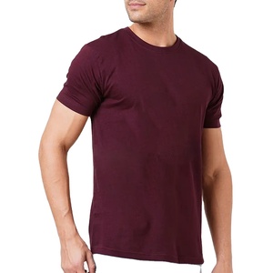 2023 Customizable Slim Fit Solid Color Mens T Shirt Soft and Comfort Short Sleeve <b>Tshirt</b> Wholesale Export From Bangladesh - Product Image 4