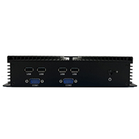 Mini Pc sin ventilador 8th Gen con Core i5 8250U DDR4, ordenador de escritorio más rápido, con HD VGA WIN10 LINUX, juegos