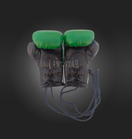 Mini-gants de boxe personnalisés en cuir PU avec motif drapeau pakistanais pour accessoires de voiture - Durables et personnalisables