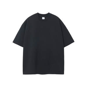 เสื้อยืดผู้ชายผ้าฝ้ายทรงโอเวอร์ไซส์ แขนครึ่งตัว แห้งเร็ว ระบายอากาศดี ไม่เป็นขุย - Product Image 4