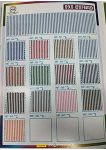 Tissu de chemise rayé teint en fil de qualité supérieure StripeWeave pour vêtements élégants et usage quotidien - Product Image 6