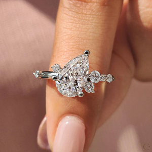Bague en diamant de laboratoire de 1 à 2 carats, faite à la main, qualité de coupe exceptionnelle, plaqué or rose 14 carats, certifiée IGI, origine éthique, pour les occasions fines - Product Image 6