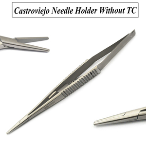 Castroviejo Micro Aguja Portaagujas Roedor Cirugía Oral Noyes Spring Suture Forceps - Product Image 2