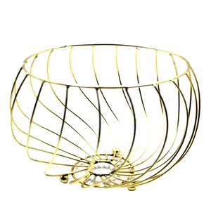 Paniers en forme ronde tissage de fil Design décoratif ustensiles de cuisine uniques vaisselle paniers de rangement de comptoir arrivée à chaud - Product Image 3