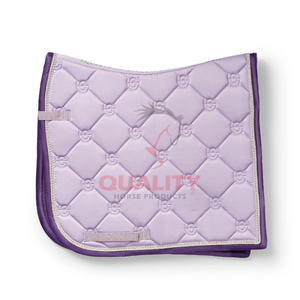 Tapis de selle matelassé anglais de luxe personnalisé doublure souple et respirante tissu durable assure confort et protection des tapis de selle - Product Image 4