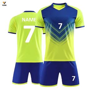 Custom <b>Team</b> Club Uniform Full Soccer Kit Set Uniforms With Socks for Sale Soccer Kits Men's Soccer Uniform - Product Image 1