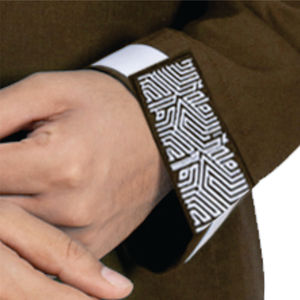Vente en gros de robes islamiques traditionnelles musulmanes Thobes Jubbah Qamis pour hommes, décontractées, de haute qualité, en coton-polyester, Kaftan arabe, Caftan Plus - Product Image 6