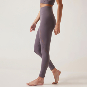 Pantalones de Yoga con Logotipo Personalizado, Ropa de Gimnasio para Mujer, Leggings de Cintura Alta, Pantalones de Yoga de Alta Calidad, Leggings a Precio Económico - Product Image 4