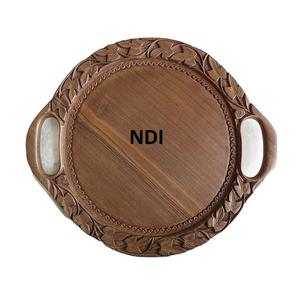 ถาดเสิร์ฟอาหารแบบทำมือสำหรับใช้ในบ้านโรงแรมถาดเสิร์ฟอาหาร - Product Image 1