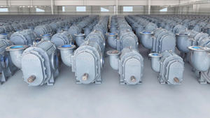 Soplador de aire de alta presión FB250W/ Soplador de aire Vinaroy Roots, equipo utilizado en sistemas de tratamiento de agua, aire comprimido industrial - Product Image 4