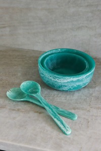 Cuencos de Servir Redondos de Resina Pulida de la Mejor Calidad, Clásicos y Ecológicos, Cuencos Grandes para Ensaladas de Frutas, Multicolores, para Fiestas, Empaquetados - Product Image 6