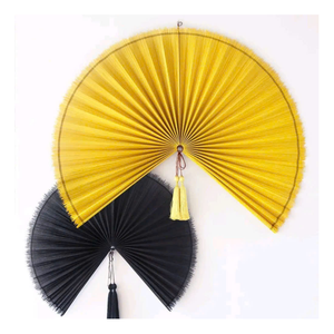 Éventail en bambou avec cadre robuste et finition lisse pour un usage quotidien, accessoire décoratif, vente en gros, performance durable - Product Image 1