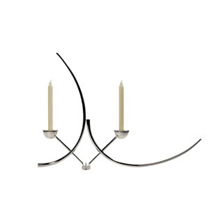 Nouveau support de bougeoir en fer décoratif élégant et écologique avec accessoire de décoration de maison parfait au design moderne - Product Image 4