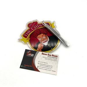 Pinzas para Pestañas Acrílicas de Diseño Personalizado de la Mejor Calidad, Forma de Corazón, Flor, Cuadrada, Libres de Crueldad, Diseño Chisme, Herramienta para Pestañas, Servicio OEM - Product Image 5