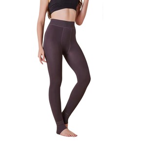 Leggings de Yoga de Cintura Alta para Mujer, Color Sólido, Personalizables al por Mayor, Control de Abdomen, Alta Elasticidad, Transpirables, de Secado Rápido, Sin Costuras, para Gimnasio - Product Image 3