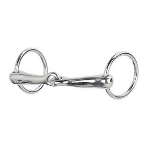 Gran oferta, mejor valorada, broca de caballo de acero inoxidable, mejilla, Pulgar de Tom de caballo con anillo corto, filete, carreras de caballos de calidad Premium - Product Image 6