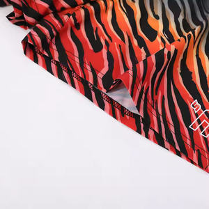 2025 nouveau Design combat haute fente taille élastique coloré Figital impression Mma Shorts - Product Image 5