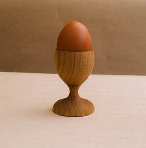 Últimas piezas de soporte de madera para huevos, juguetes educativos, Base de huevo de simulación de madera pintada a mano - Product Image 5