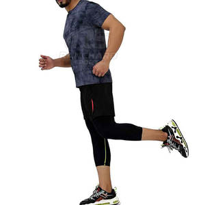 Camiseta de Algodón Estilo Vintage para Hombre, Camiseta Deportiva de Secado Rápido para Entrenamiento, Camiseta de Gimnasio para Hombre - Product Image 5