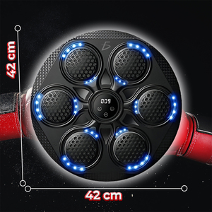 Máquina de Entrenamiento de Boxeo Musical Inteligente y Divertida con Guantes, Equipo de Ejercicio con Música - Product Image 4