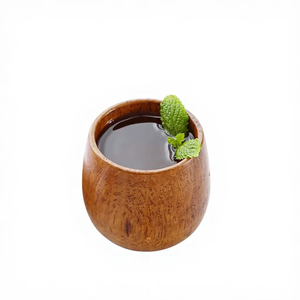 Support pour tisane en bois, tasse à café en bois naturel, tasse à expresso en bois écologique, tasse à thé pour l'eau, le lait, rustique par saniya handicraft - Product Image 1