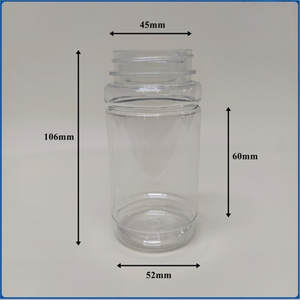ขายส่ง OEM ODM 175ml ขวดยา PET ทรงกระบอกใสขนาดที่กําหนดเองผลิตในเวียดนามสําหรับบรรจุภัณฑ์ - Product Image 4