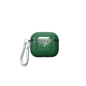 Étui de protection Netzy Air-Pods 4 en silicone vert - Étui antichoc pour écouteurs avec airbag vert - Product Image 5