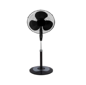 Ventilateur sur pied de haute qualité de 16 pouces avec moteur en cuivre de 18mm Ventilateur oscillant à 3 vitesses avec lames PP Grille métallique Base ronde Prise CE BS - Product Image 3